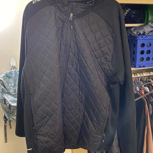 Black Adult XXL CCM Jacket