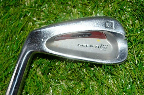 Wilson 	Deep Red 	6 Iron 	Left Handed 	37.5"	Steel 	Stiff	New Grip