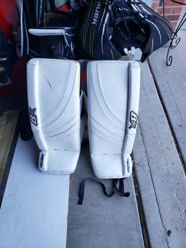 Used 30+1" Brian's Gnetik Pure Goalie Leg Pads