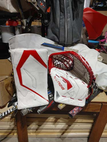 Bauer TotalOne Catch Glove and One80 Blocker PAIR