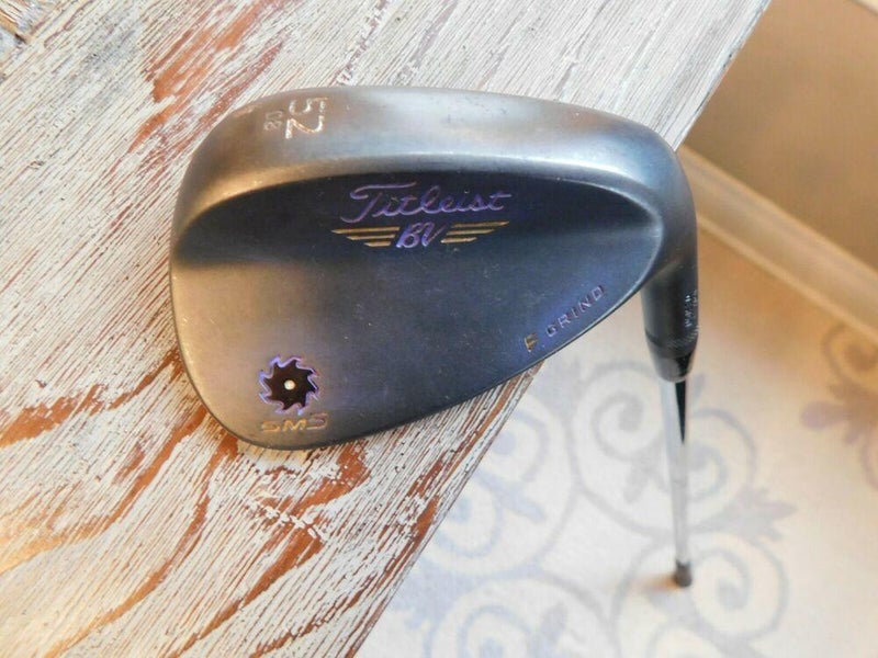 Titleist SM5 Black 52* Wedge w/ True Temper Wedge Flex Shaft - MLV