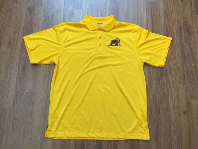 Minnesota Golden Gophers NCAA SUPER AWESOME Zorrel Size XL Polo Golf Shirt!