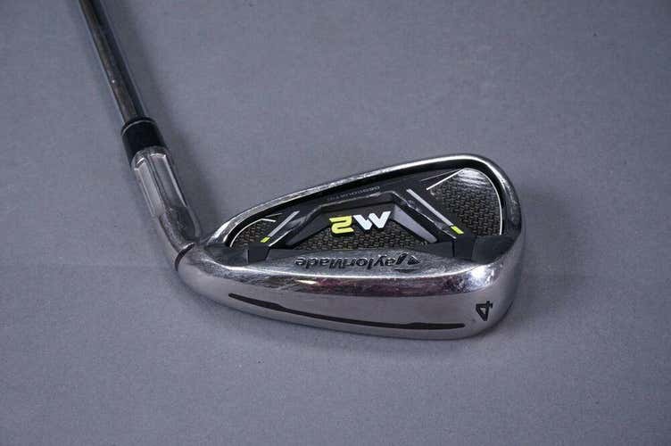 TAYLORMADE 2017 M2 4 IRON W/ REGULAR FLEX STEEL SHAFT ~ L@@K!!