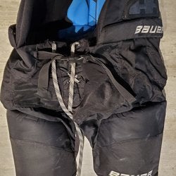 Used Senior Large Bauer Nexus 1000 Black Hockey Pants