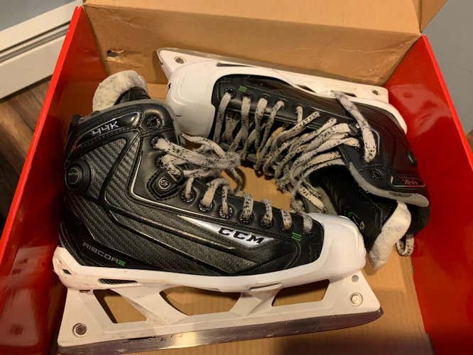 CCM RibCor 44K Regular Width  Size 6 Hockey Goalie Skates