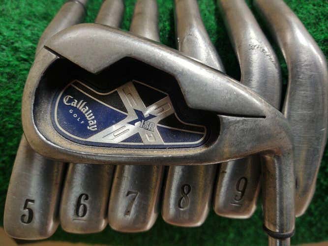 Callaway X-18 Iron Set 4-PW Steel Shaft Uniflex