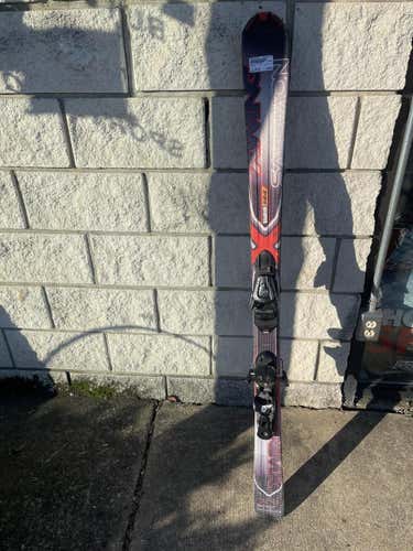 Used Salomon X Wing 144 Cm Downhill Ski Mens Combo