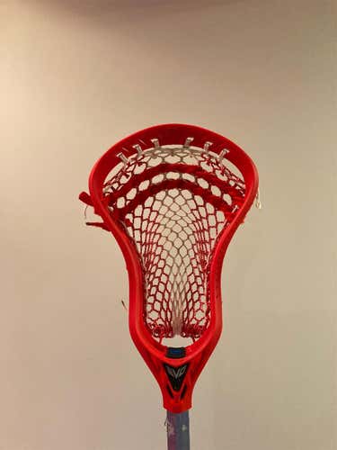 Red New Attack & Midfield Pro Strung Evo 5 Head