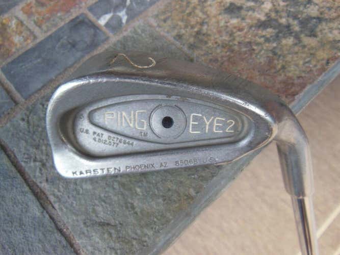 Ping EYE 2 2 iron Black Dot Ping ZZ Lite steel shaft Stiff flex