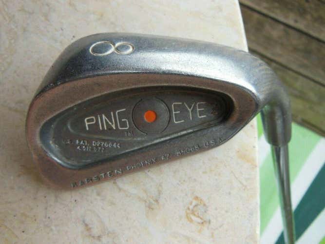 Ping EYE 2 8 Iron Orange Dot KARSTEN ZZ-LITE steel shaft Stiff flex