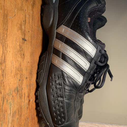 Black Men's Size 12 (Women's 13) Adidas Golf Shoes