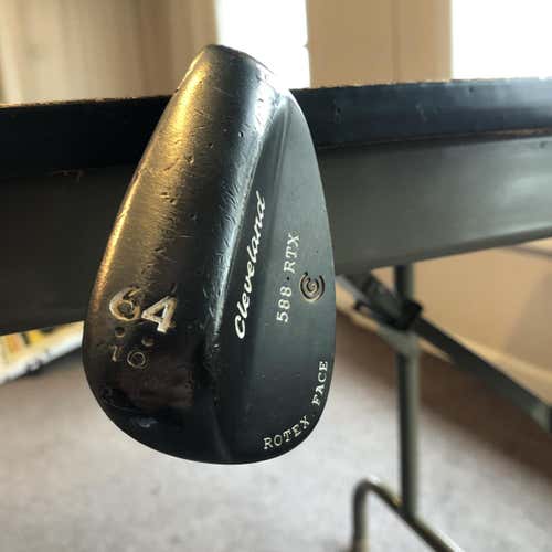 Men's Right Handed Cleveland 588 RTX Black Pearl Wedge Flex Steel Shaft Wedge