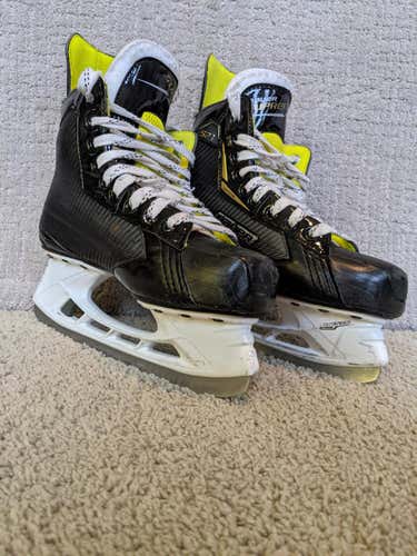 Used Youth Bauer Supreme S27 Hockey Skates Regular Width Size 5.5