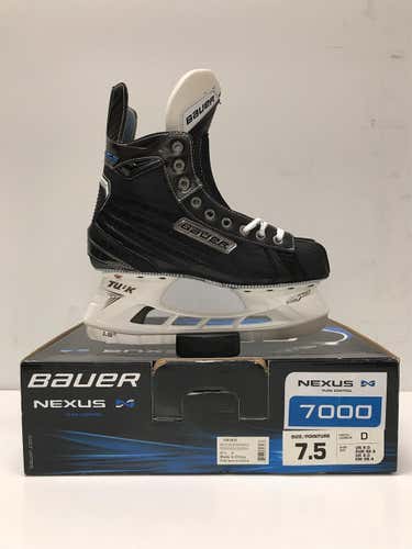 Senior Bauer Nexus 7000 Regular Width Size 7.5 Hockey Skates