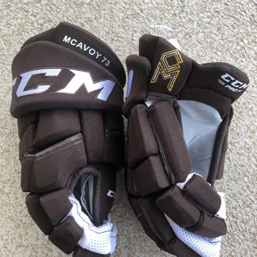 New Senior Bauer HGQL Gloves 14" Pro Stock BOSTON 3RD