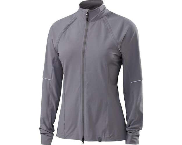 Specialized Women's Cycling Deflect Hybrid Jacket True Gray - Medium