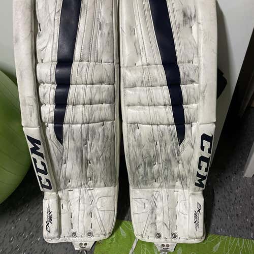 Used 34" CCM Goalie Leg Pads