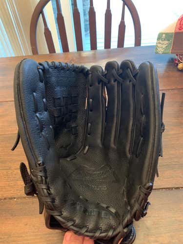 Black Adult Outfield Supreme GSP 1404 14" Softball Glove