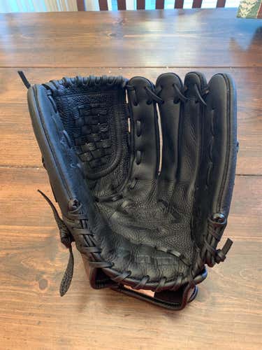 Black Adult Infield Supreme GSP 1254 12.5" Softball Glove