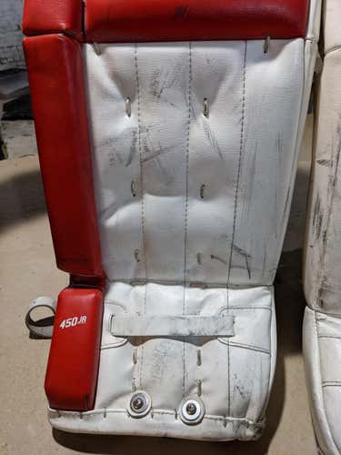 Used Youth 26" CCM Retro Flex Goalie Leg Pads