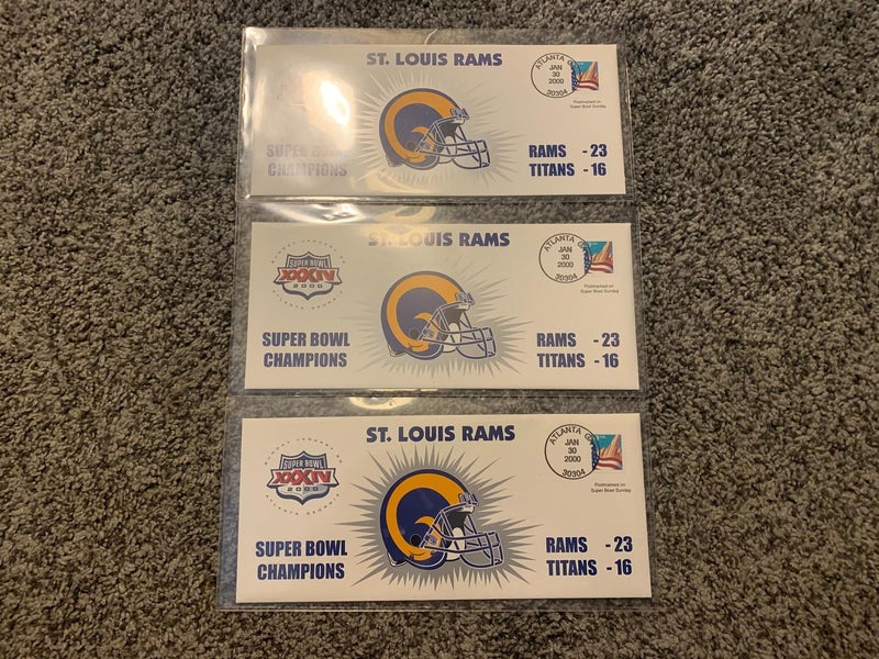 Vintage St. Louis Rams Super Bowl XXXIV Champions Sweatshirt (2000