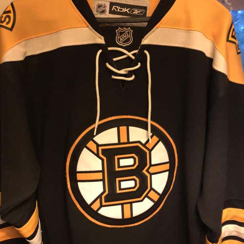 Boston Bruins Reebok Premier Jersey Size L