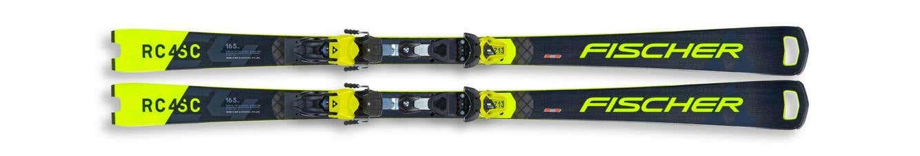 Used Men's 2020 Fischer Racing RC4 WC SC PRO Skis With Bindings Max Din 13