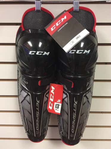 New Junior CCM Shin Pads 13"