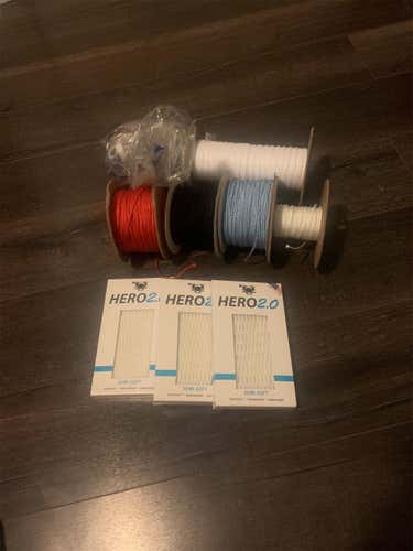 White New ECD Mesh And String