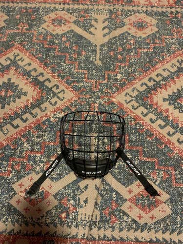 Black Used Medium Bauer Profile II  Helmet