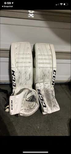 White 34" Extreme Flex II  Pro  Goalie Full Set