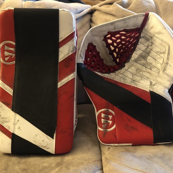 Warrior Gloves Blocker G3 Sr Glove G4 Sr