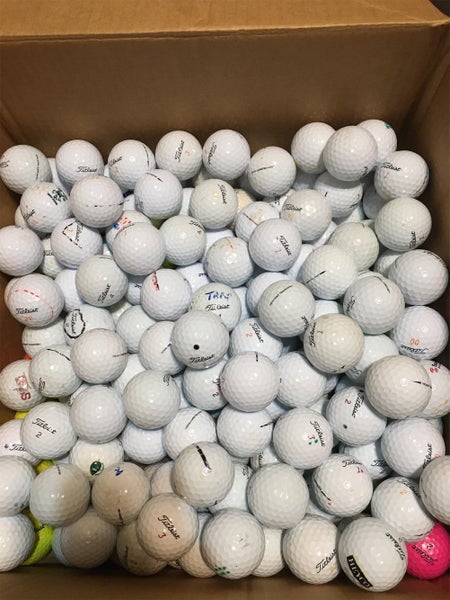 100 Used Titleist Golf Balls