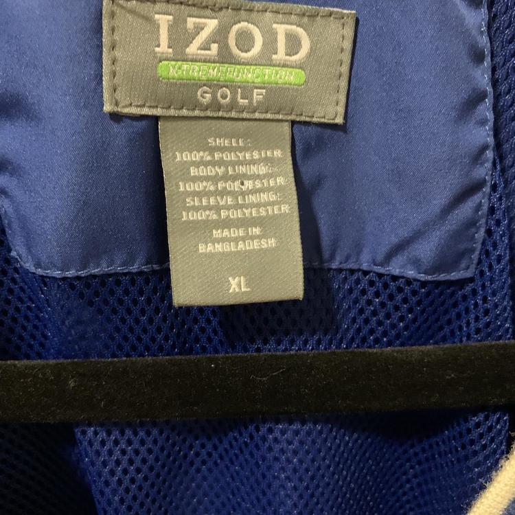 izod golf rain jacket