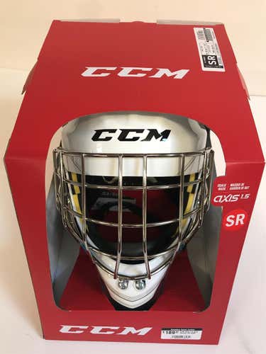 Sr CCM axis 1.5 Goalie Helmet