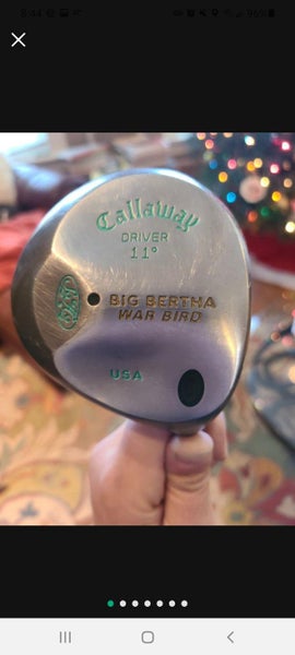 Used Women's Callaway Right Handed Big Bertha War Bird Driver
