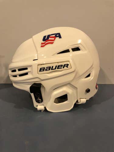 White New Medium Bauer IMS 5.0  Helmet