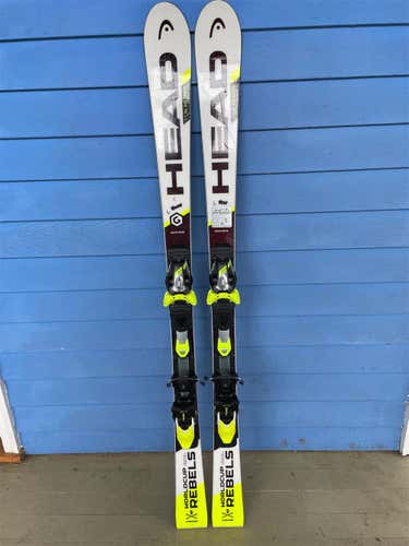 Used 138cm Worldcup Rebel  I.SL RD Team With Bindings Max Din 11 Skis