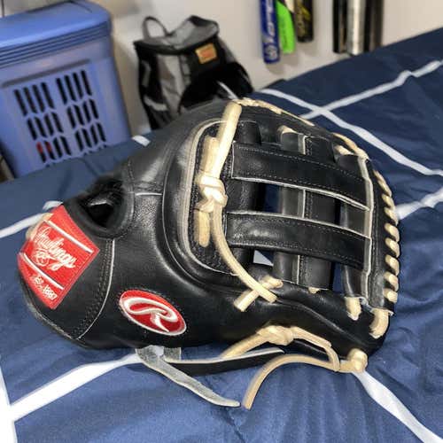 Black Used Infield Heart of the Hide 11.5" Baseball Glove