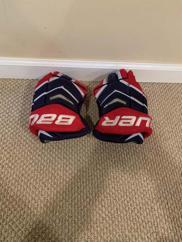 Blue Senior Bauer Supreme One.6 13"  Gloves