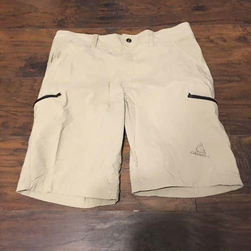 Gerry Men's Beige Tan Cargo Hiking Shorts Size Large