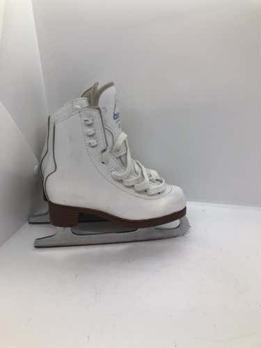Youth White Used Jackson Size 10 Figure Skates
