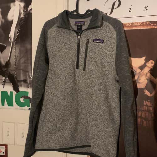 Gray Adult Small Patagonia Sweatshirt