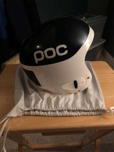 Black Unisex Medium POC Skull Comp Helmet