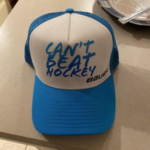Blue Adult One Size Fits All Bauer Hat