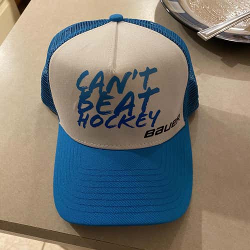 Blue Adult One Size Fits All Bauer Hat
