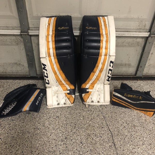 Blue Senior 35" Regular Extreme Flex II Pro Goalie Full Set