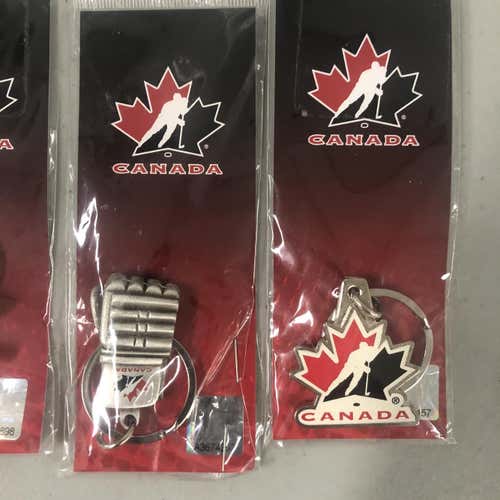 New Hockey Canada Key Chains