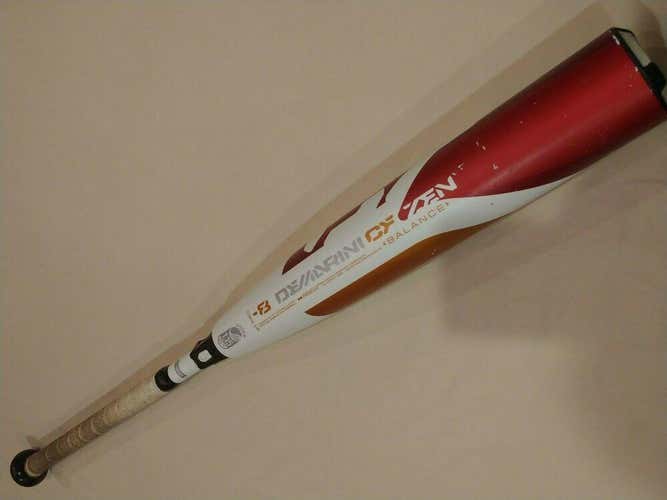 USED 2018 DEMARINI CF ZEN Balance 31/23 (-8) 2 5/8" USSSA Baseball Bat CBR-18