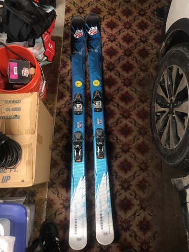 Used  Salomon Pocket Rocket With Bindings Skis